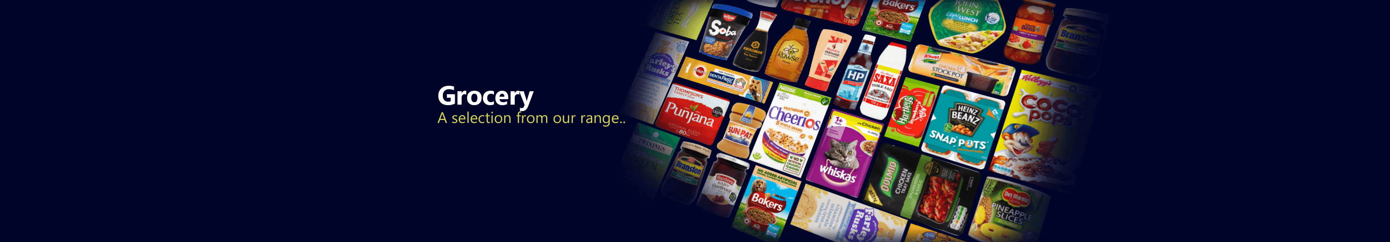 Grocery - A selection from our range