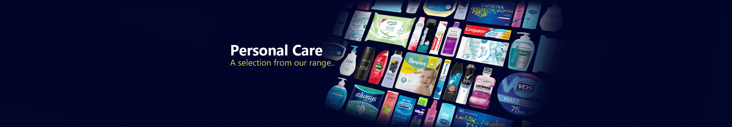 Personal Care - A selection from our range